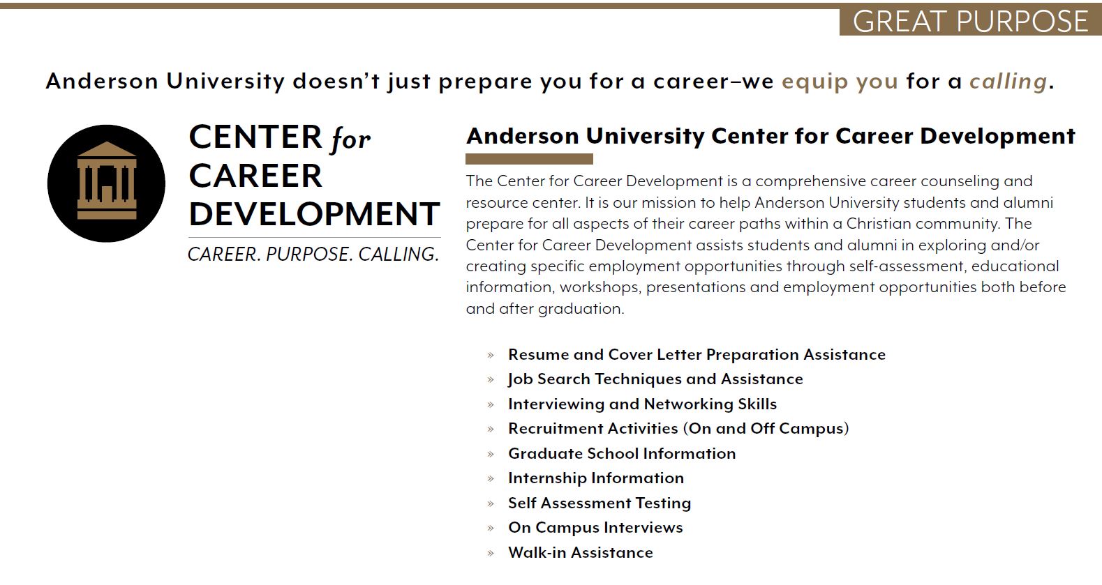 Anderson University Registration and Sign Up Information